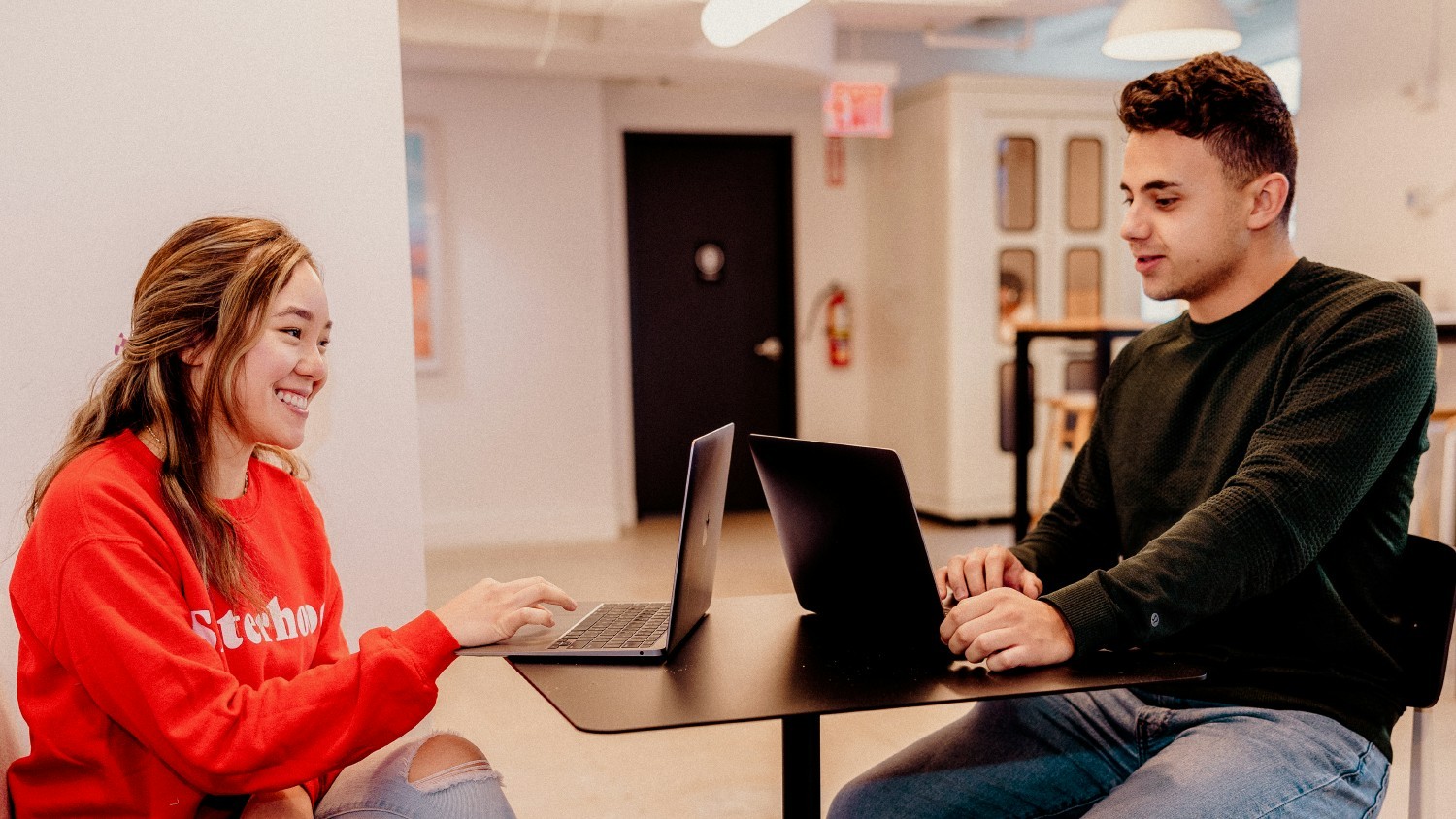 Dandians collaborating at our HQ office in New York