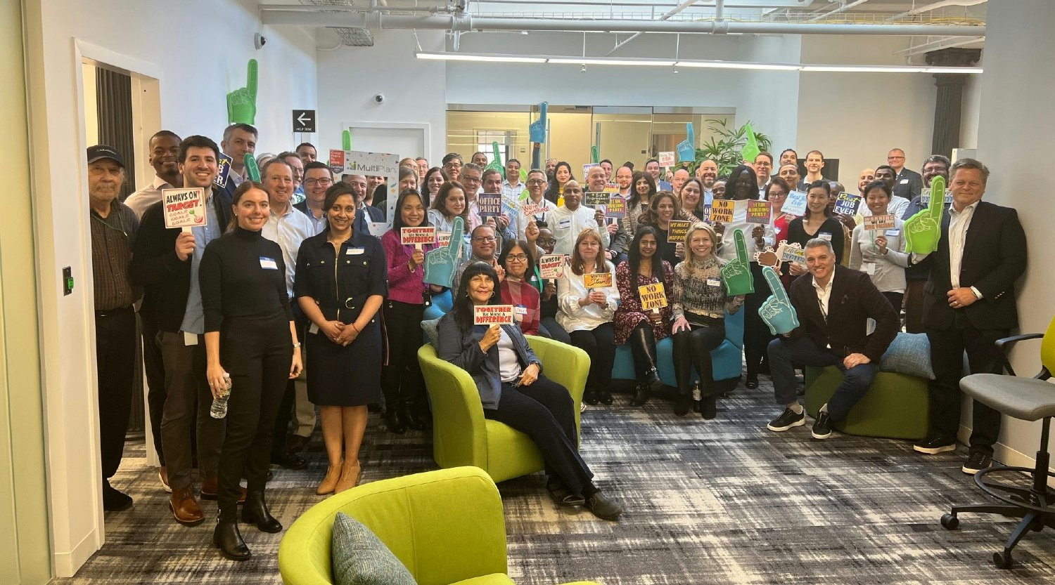 Our New York City office welcoming out new President & CEO, Travis Dalton.