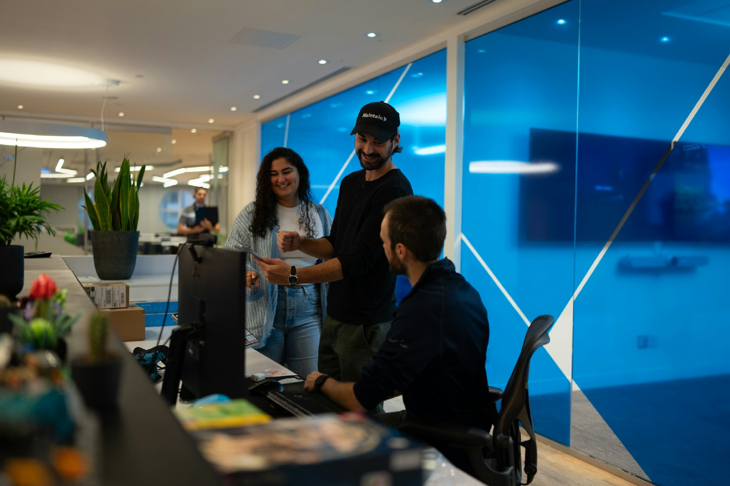 Front Desk Action