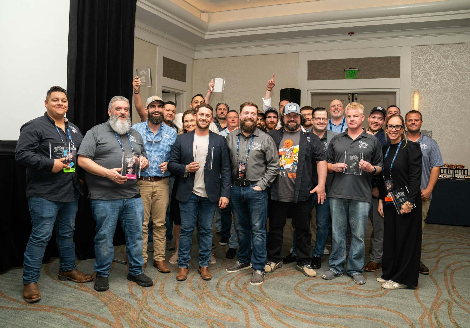 A picture of all of our award-winning sales team members!
