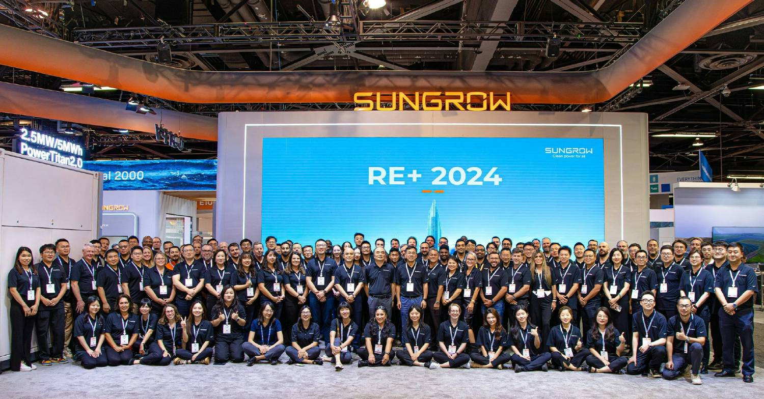 Sungrow Employees Attending RE+