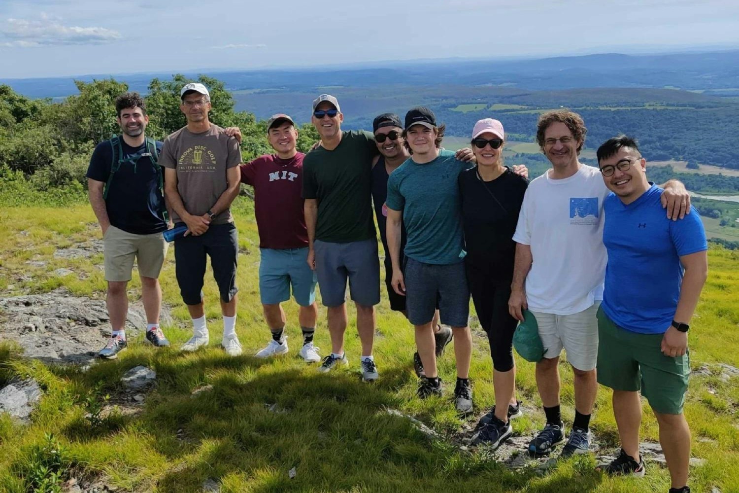 Team members spending time together outside of the office