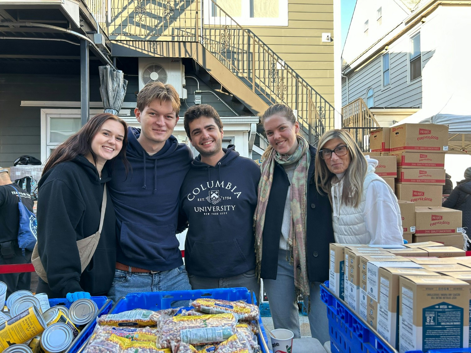 Volunteering at the River Fund Food Bank