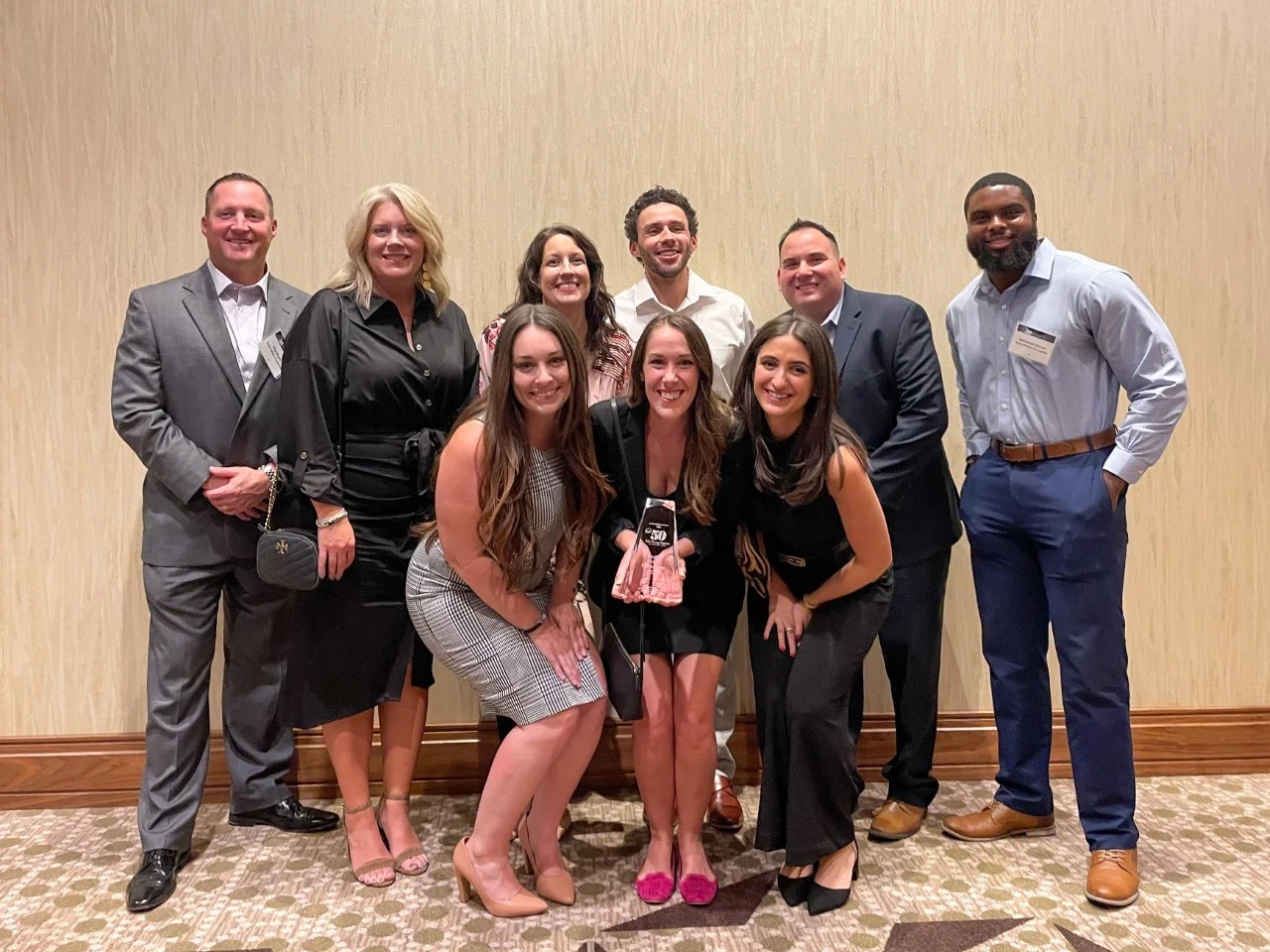 Awards ceremony for the 2022 Austin Business Journal Fast 50 of the fastest growing private companies in Austin!