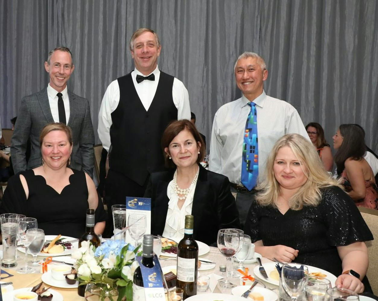 We clean up well!  Children's Inn Gala in Bethesda, MD.