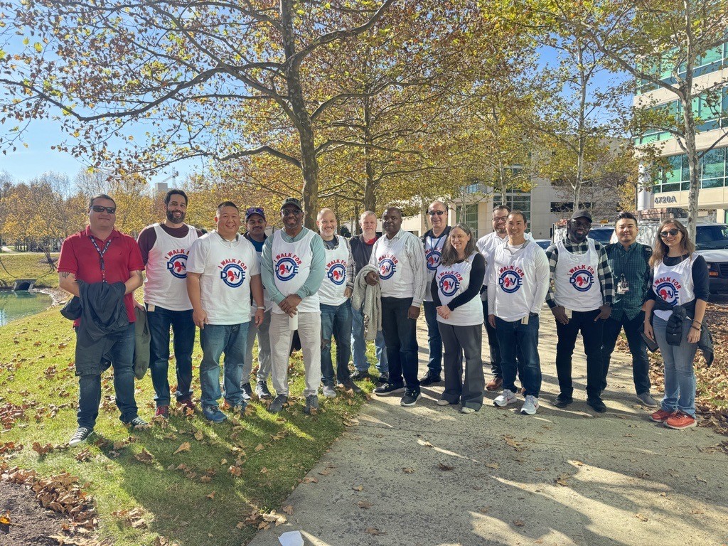 Walk to support DOVE (Donor Outreach for Veterans) on a beautiful fall day.