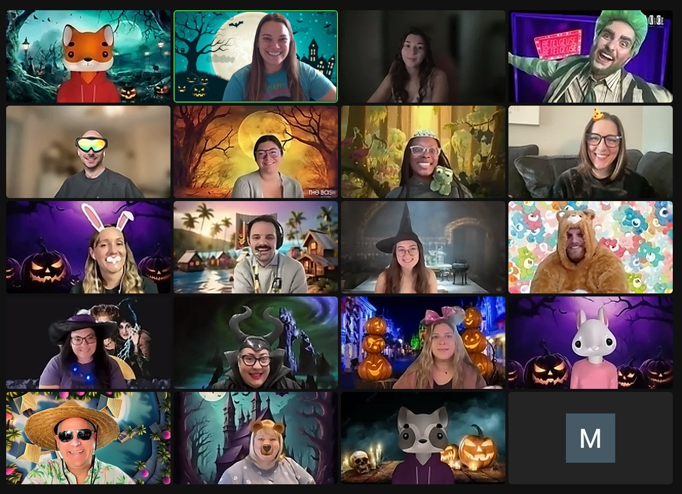 IZEAns know how to have fun virtually, especially at Halloween time!