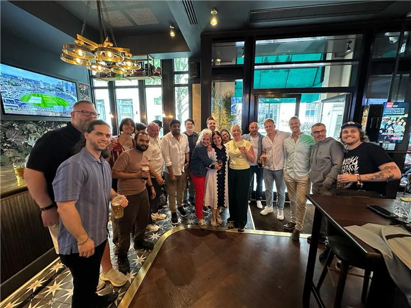 Brandworkz Crew gathered for our annual Summer Social