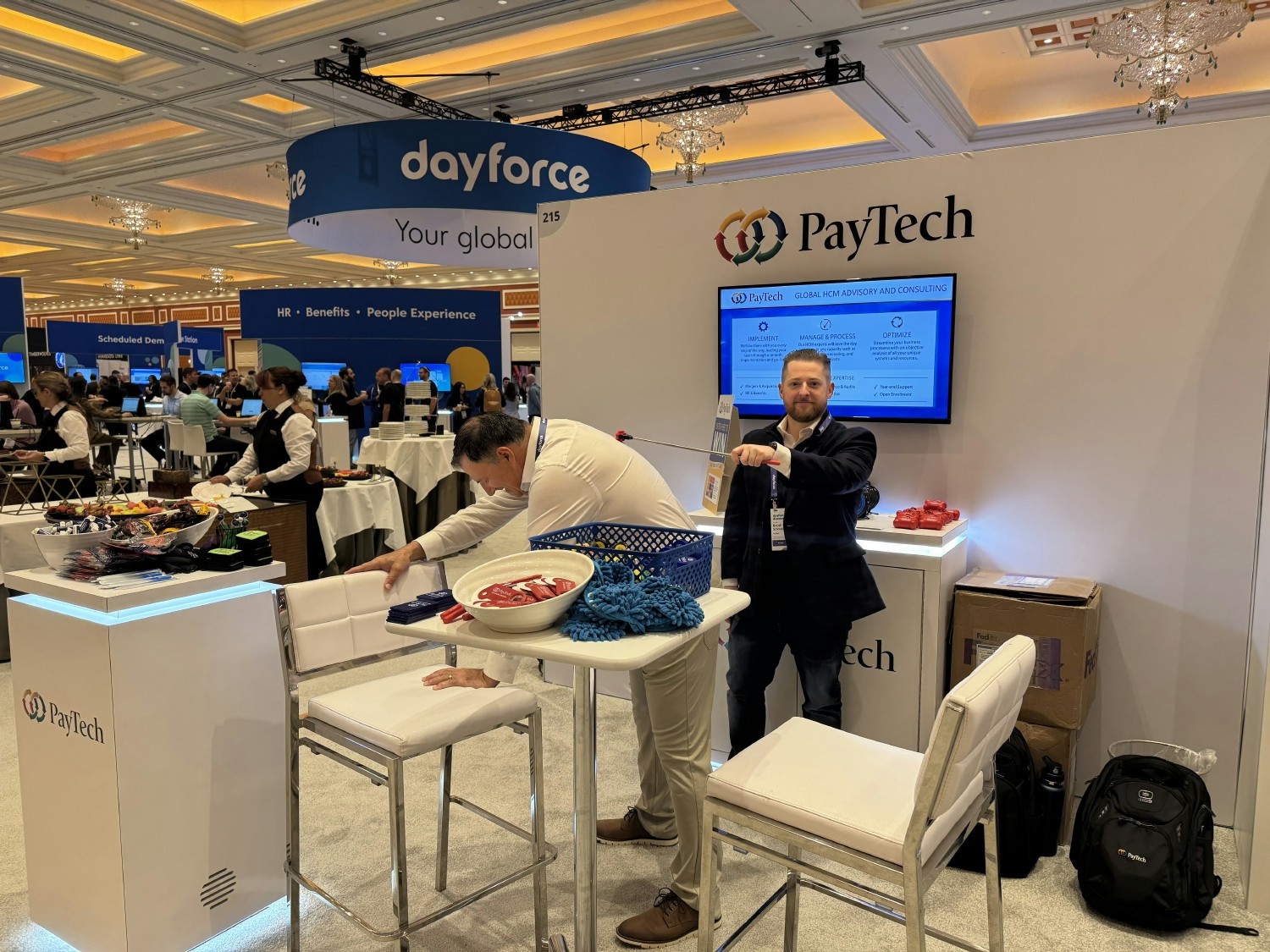 Prepping for an incredible event!   Bringing Global HCM expertise to the stage!