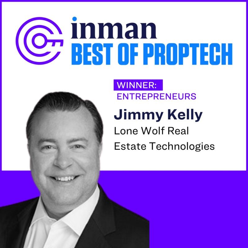 Jimmy Kelly, our CEO, named best in PropTech