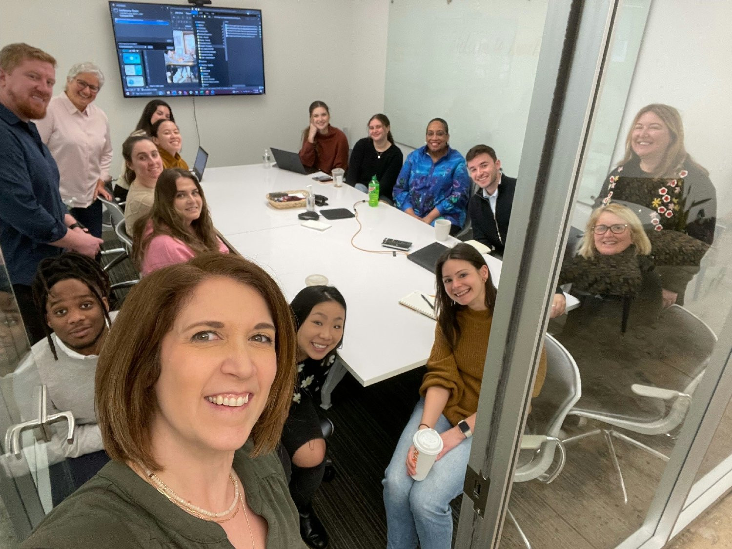 A purposeful day together in the office!