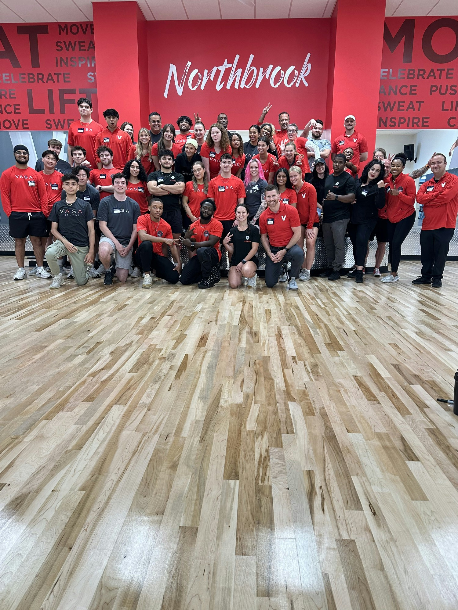 Team photo from United night at our brand-new Northbrook, IL club.