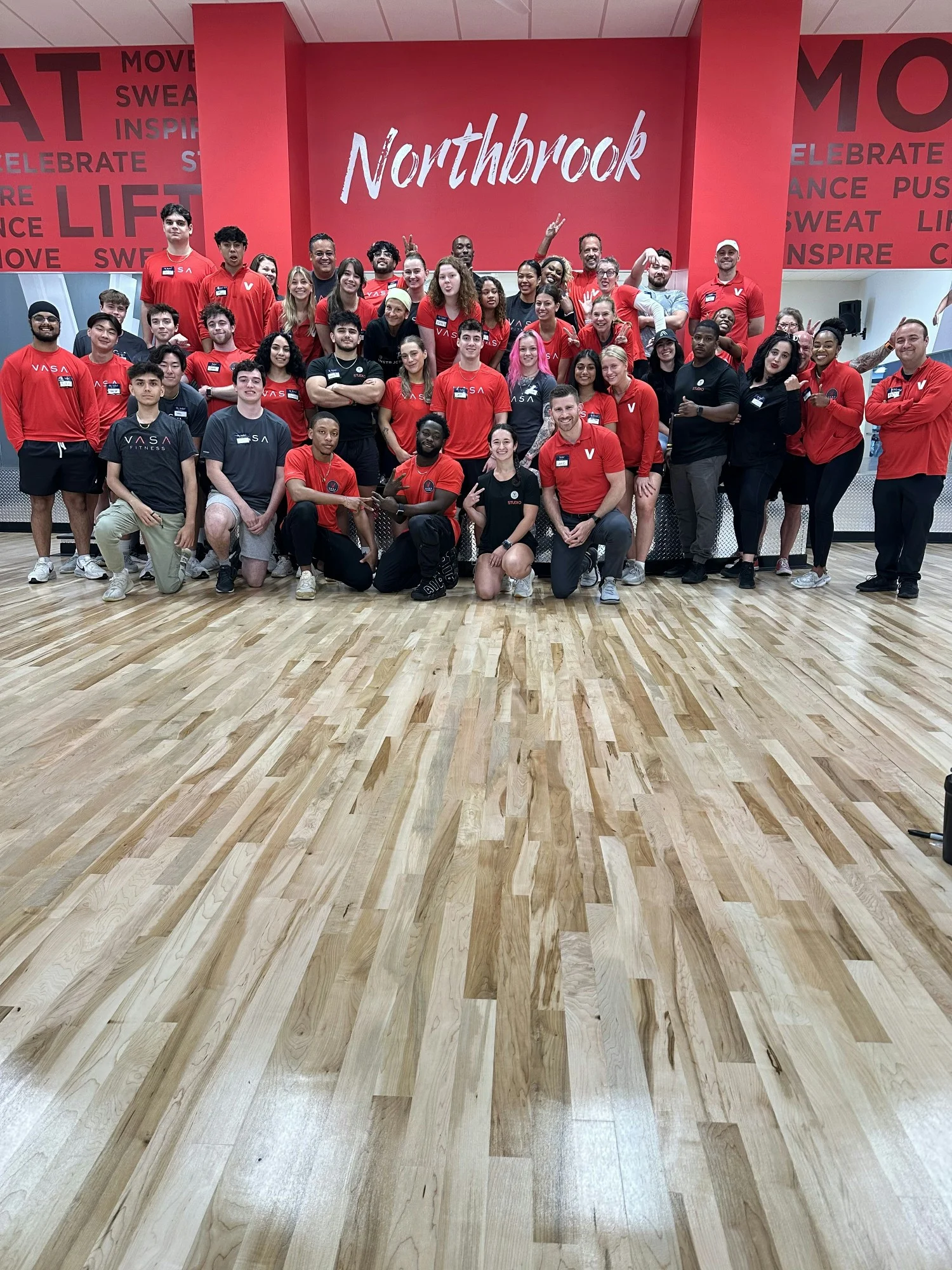 Team photo from United night at our brand-new Northbrook, IL club.