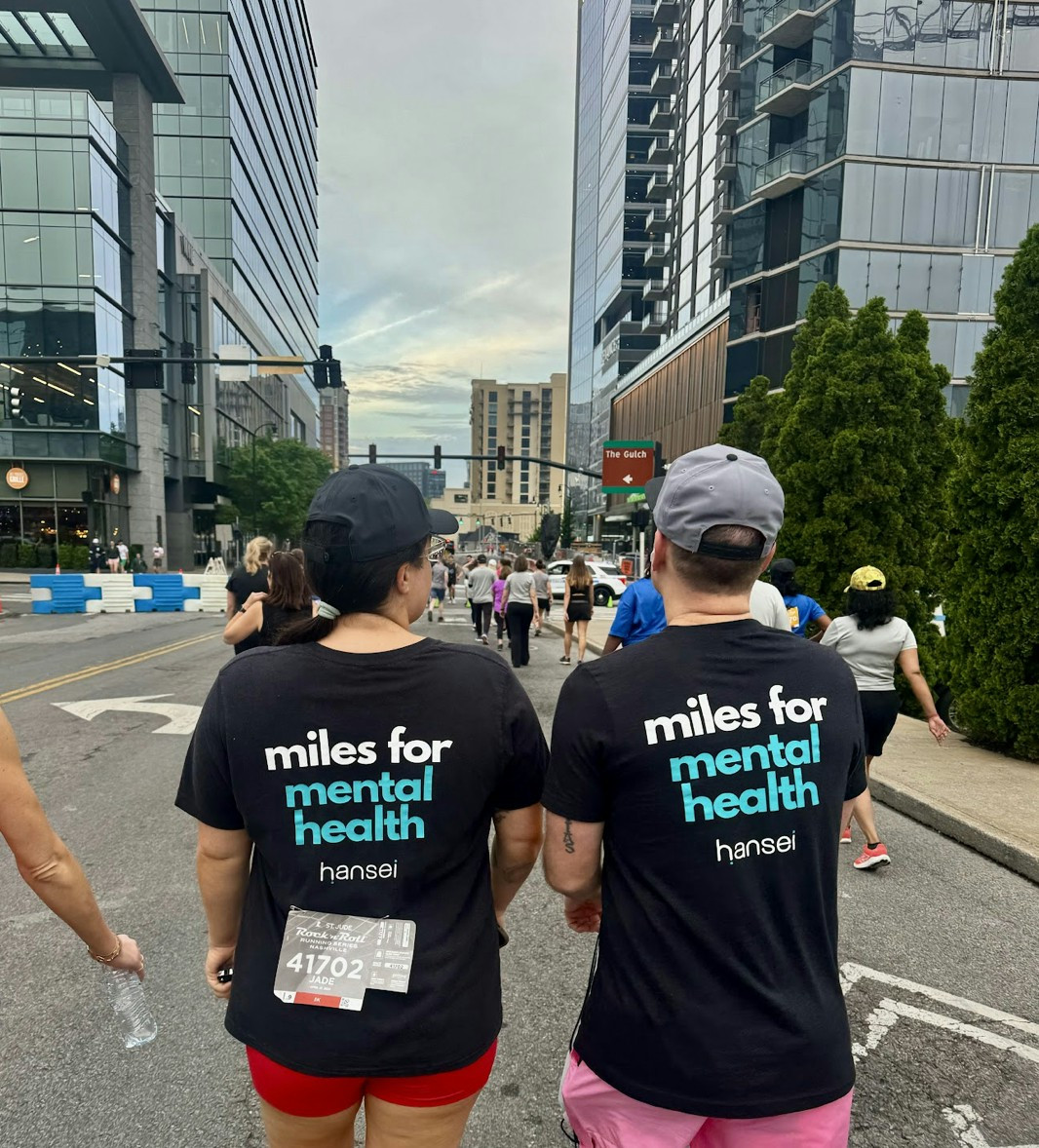 Our team raising awareness for Mental Health Month at the Rock n' Roll Marathon in Nashville, TN. 