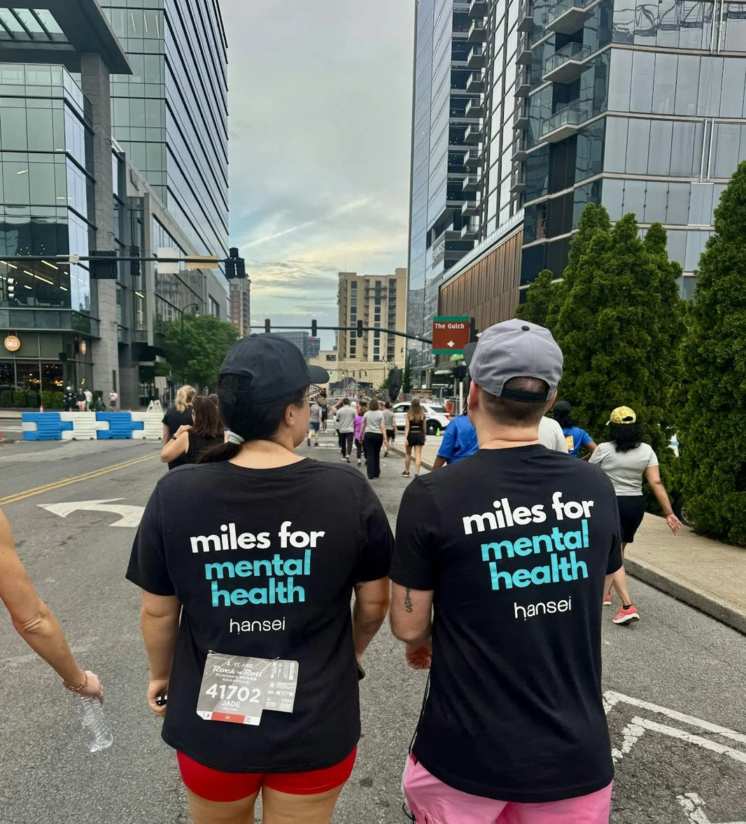 Our team raising awareness for Mental Health Month at the Rock n' Roll Marathon in Nashville, TN. 
