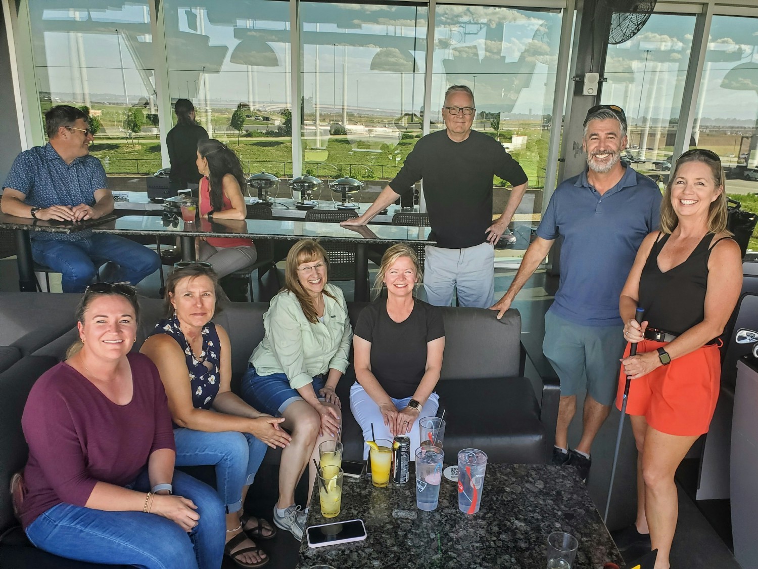 It’s fun to see our team camaraderie extend to a casual environment at our Top Golf summer social.