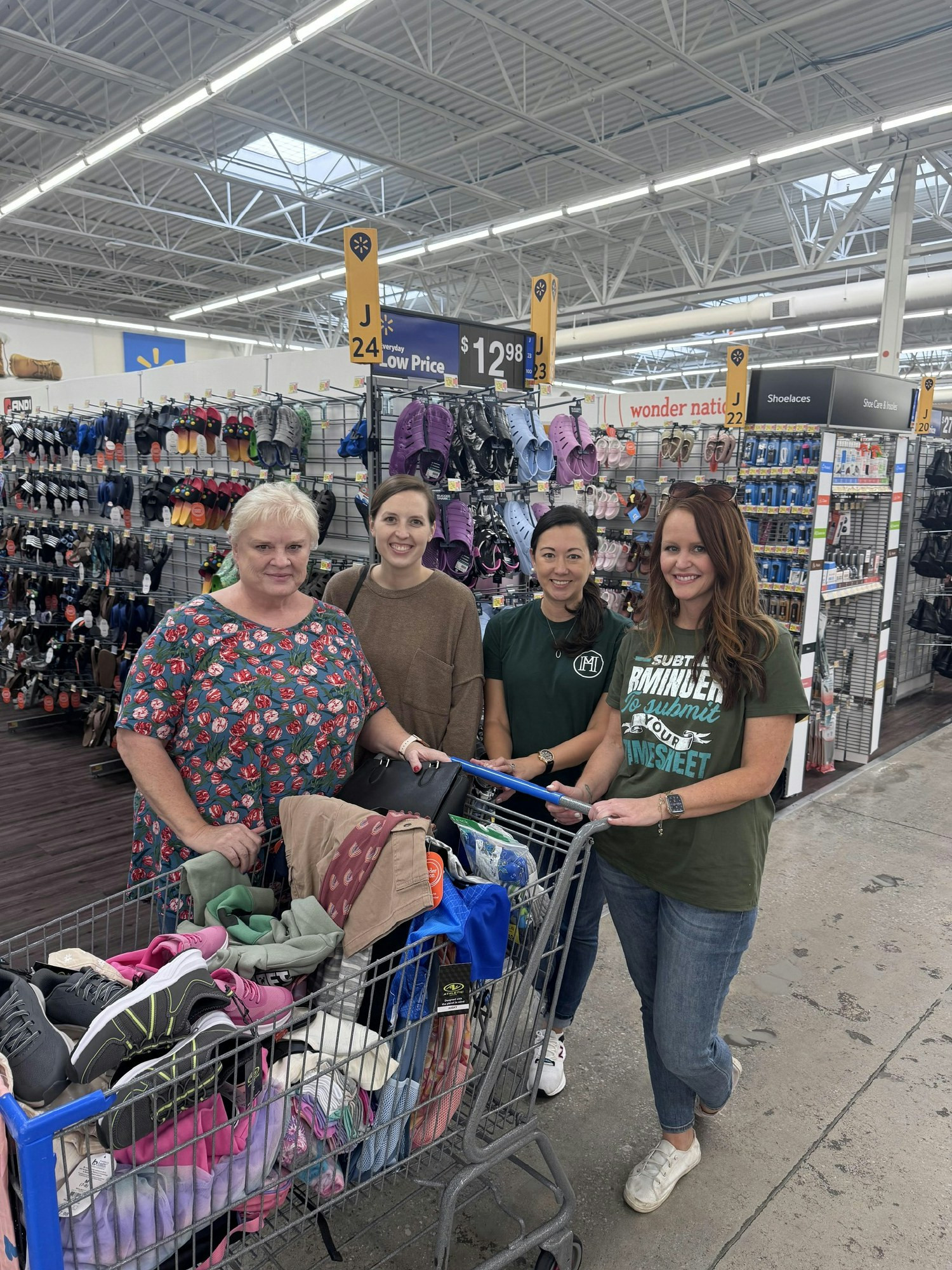 The women build event for Habitat for Humanity. 