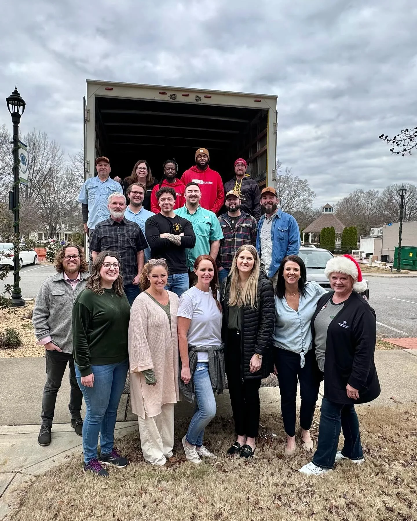The Murphy Homes team supporting the Salvation Army's Angel Tree program & providing Christmas for over 100 local kids!