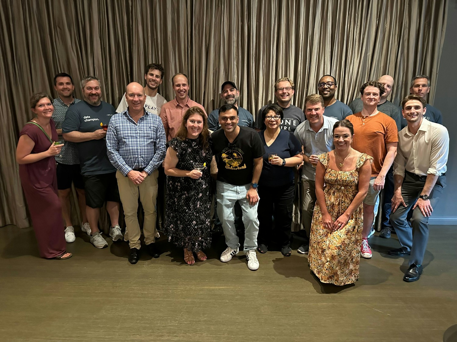 The North American team.