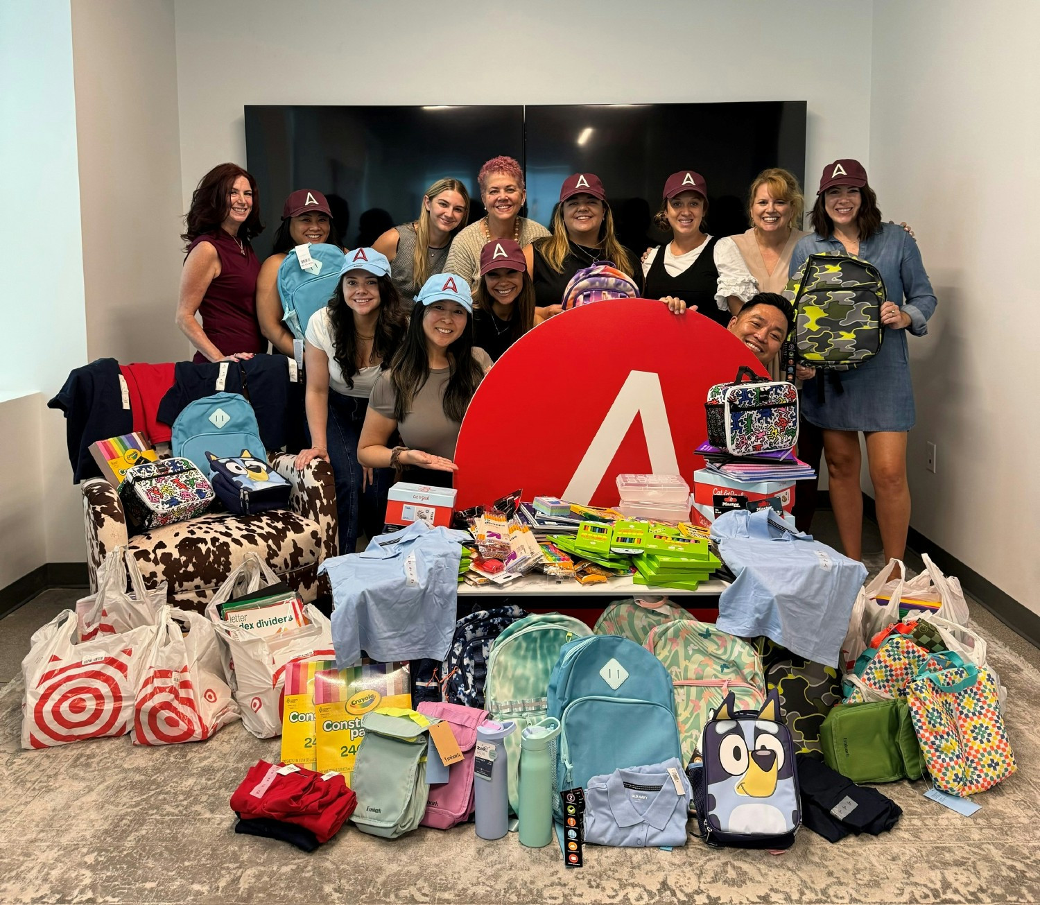 The Access team, working together to give back to our communities.
