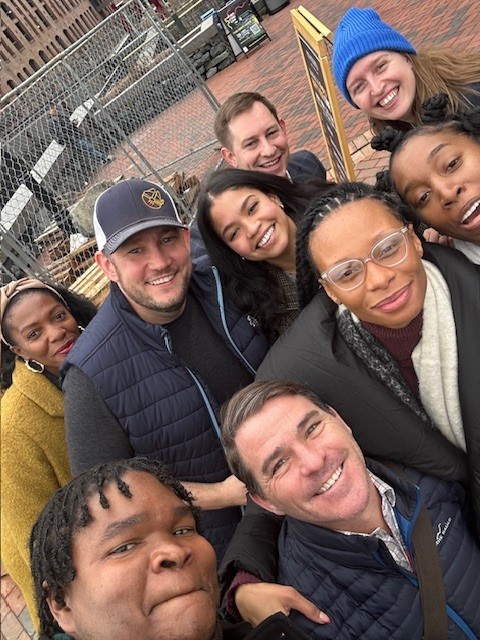 Team selfie at the Annual Post-Convention celebration