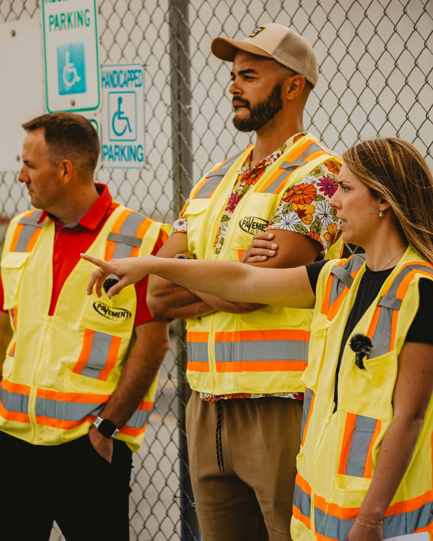 Getting on-site with our contractors and to assist our clients with their projects from start to finish! 
