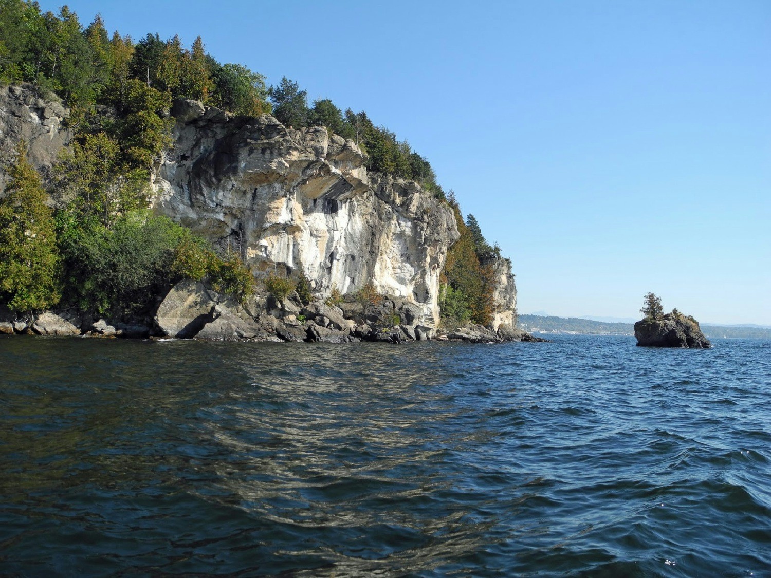The original Lone Rock Point in Burlington, VT