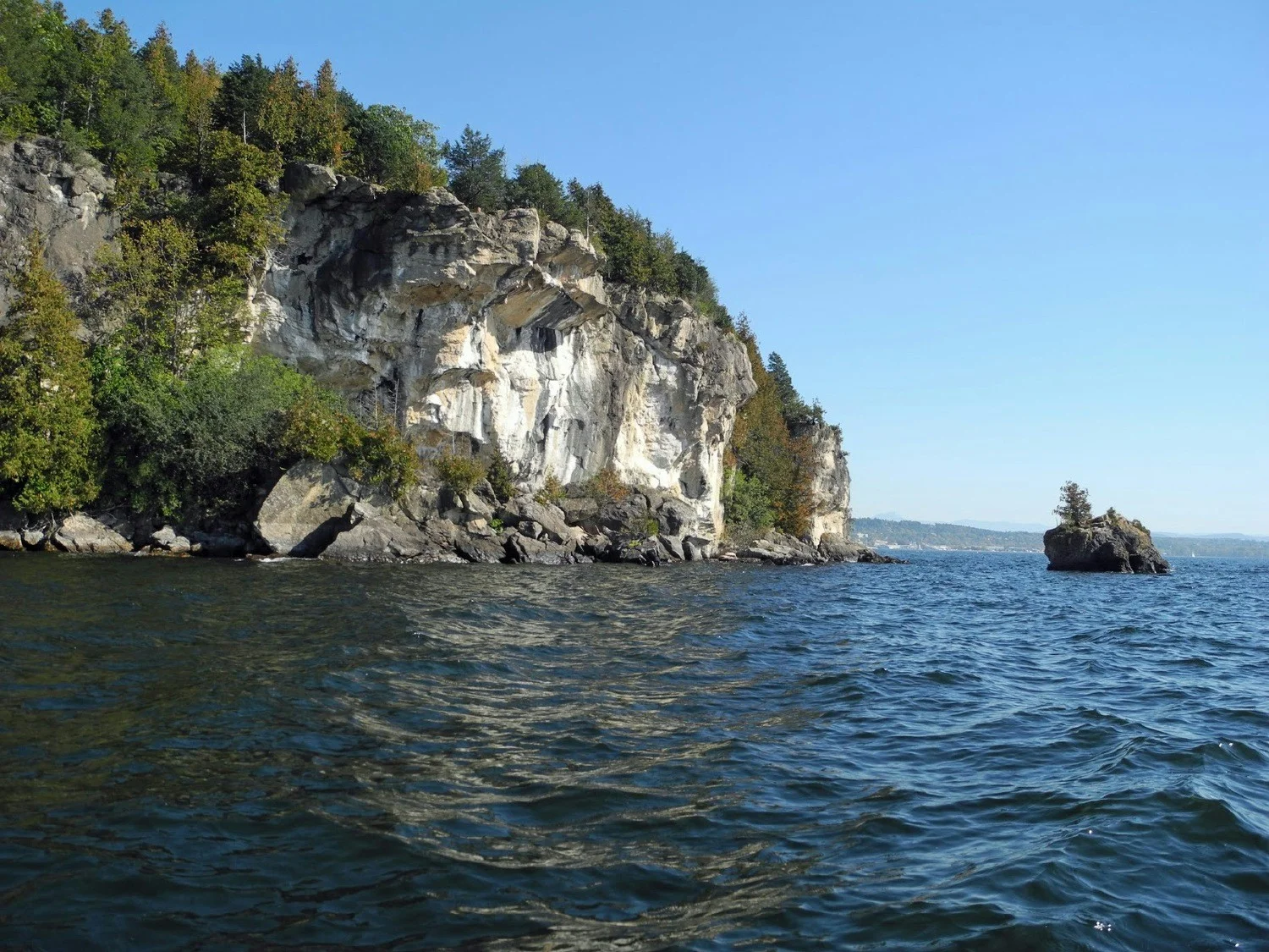 The original Lone Rock Point in Burlington, VT