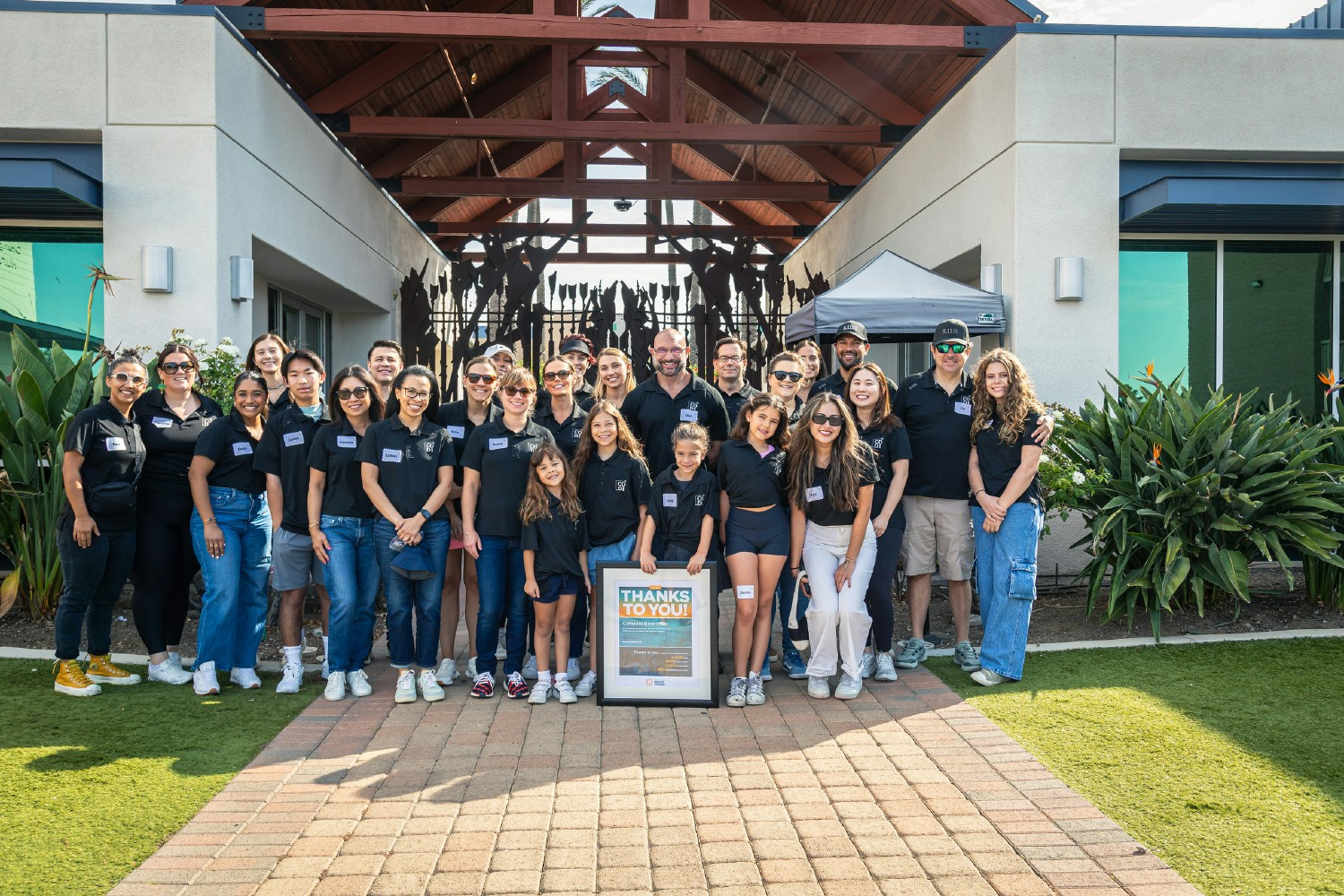 Family volunteer event at OCRM with our West Coast team