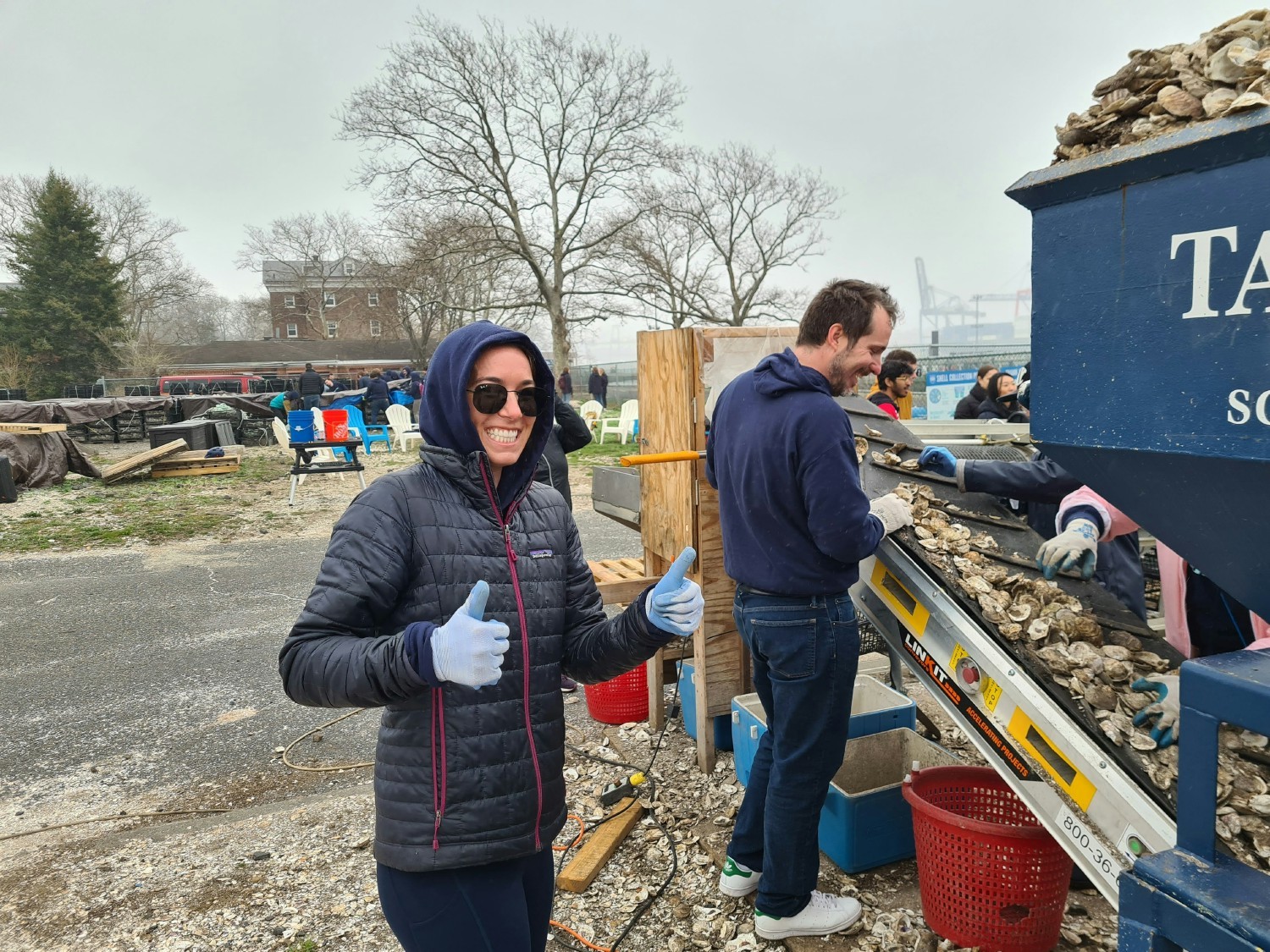 Our consultant and Senior Partner during an NY office volunteering outing.