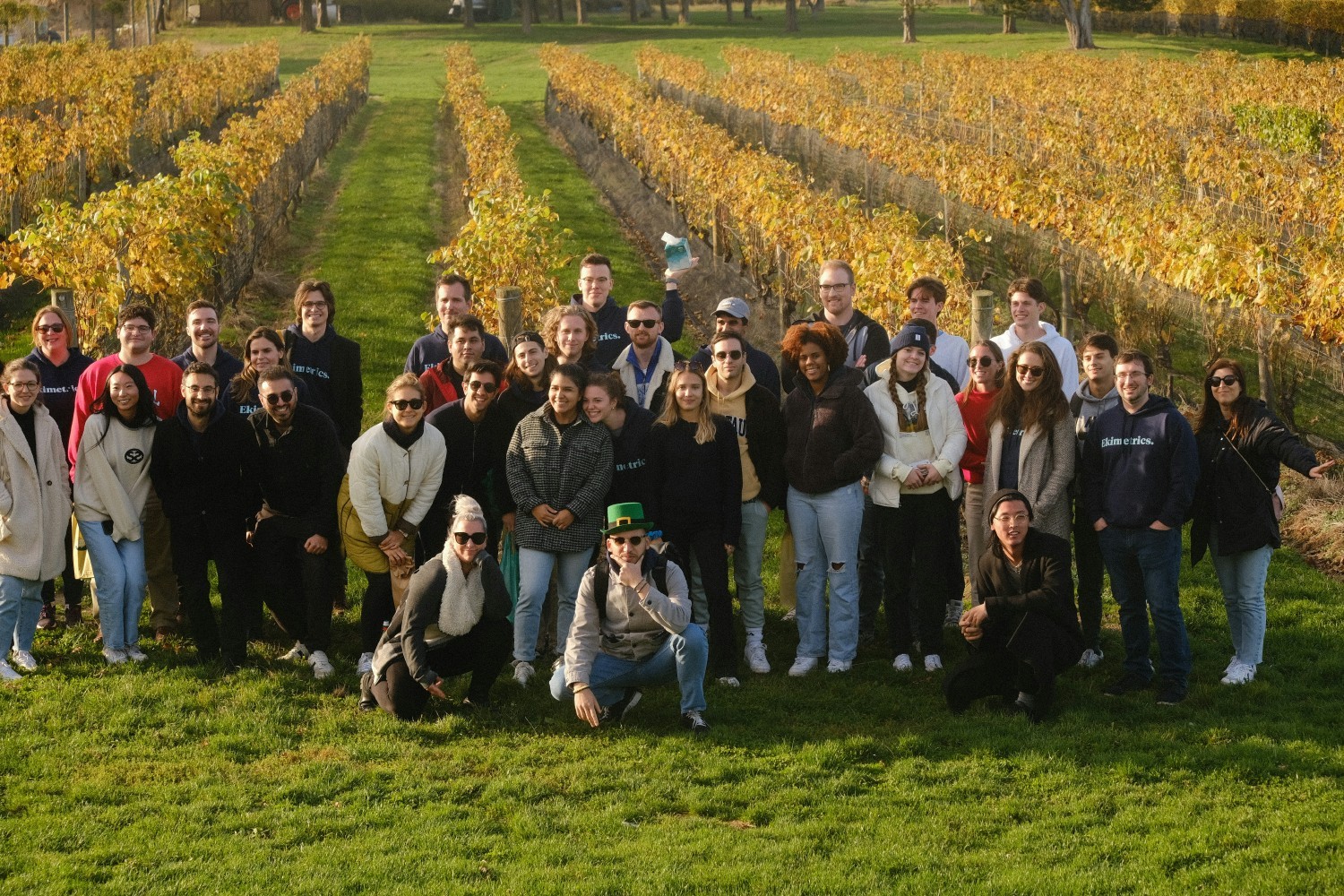 The NY office at our Fall seminar in Montauk.
