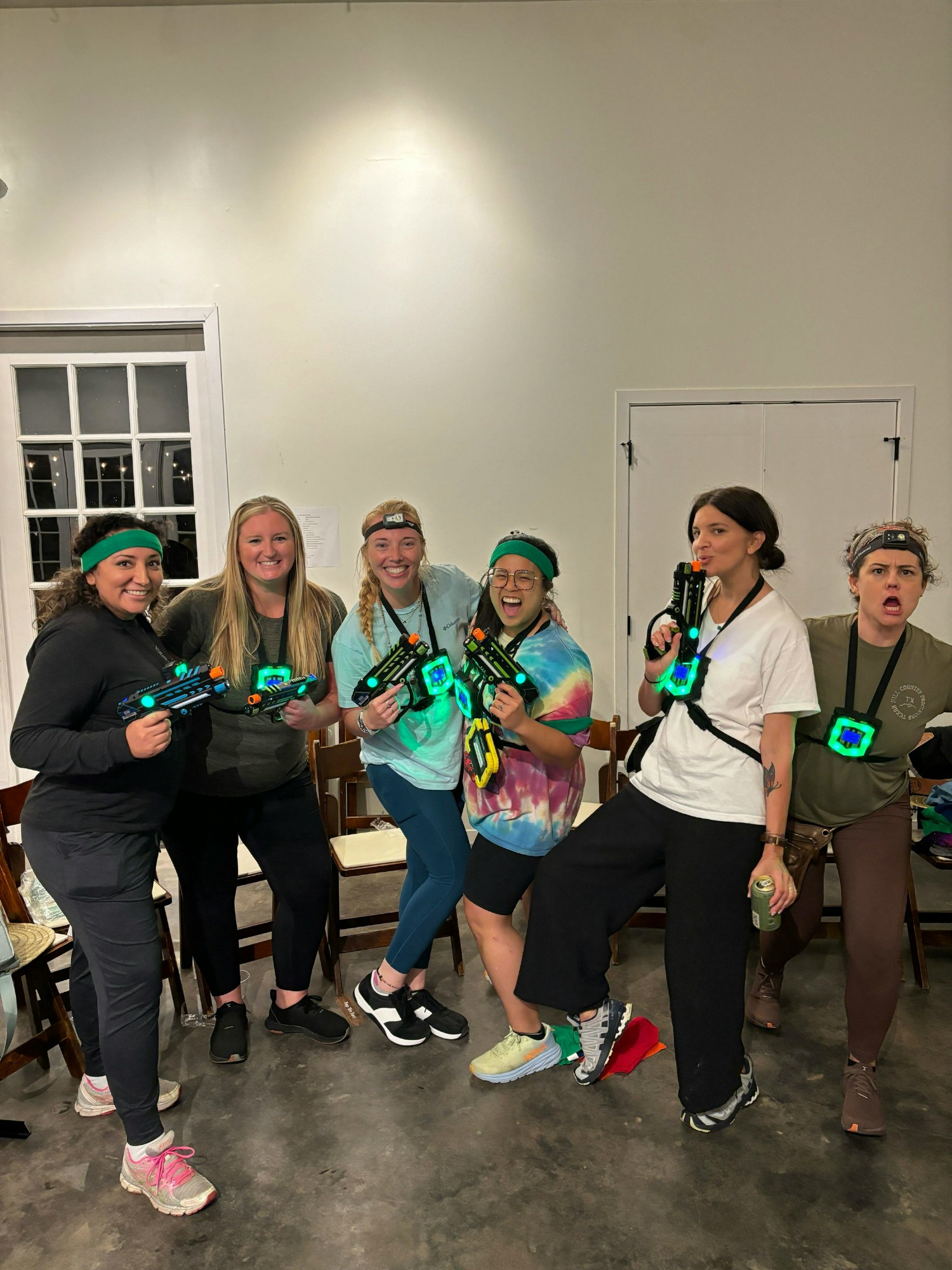 Laser Tag at All Hands Retreat 2024 - because nothing says team bonding like a little healthy competition!