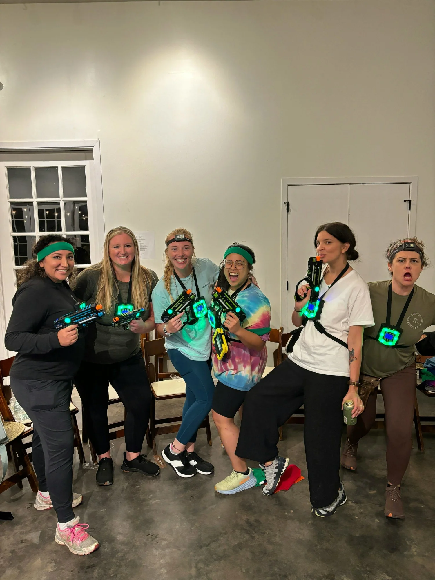 Laser Tag at All Hands Retreat 2024 - because nothing says team bonding like a little healthy competition!
