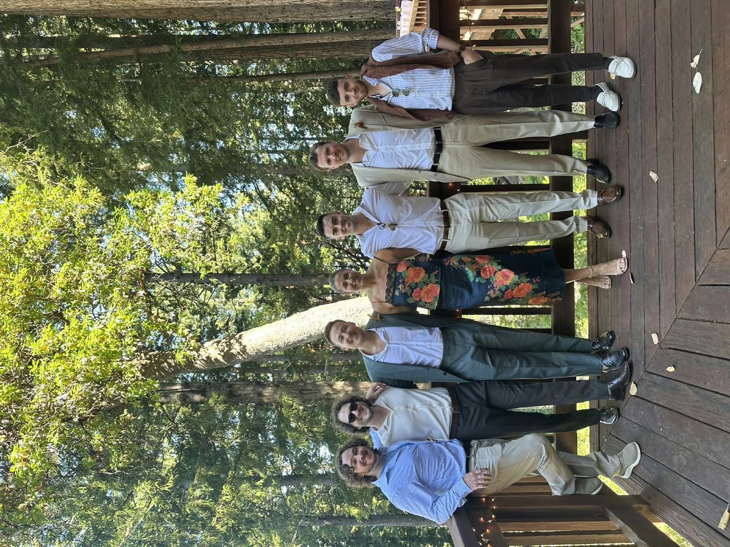 Our team showing up beyond the workplace—celebrating milestones that matter, like our SVP of Sales’ wedding together!