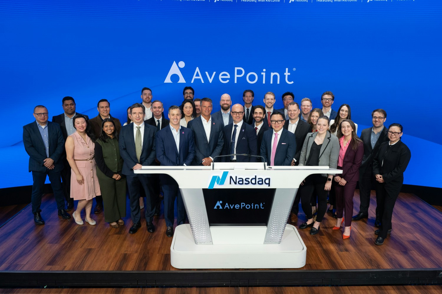 Senior leadership team at 2026 Nasdaq event