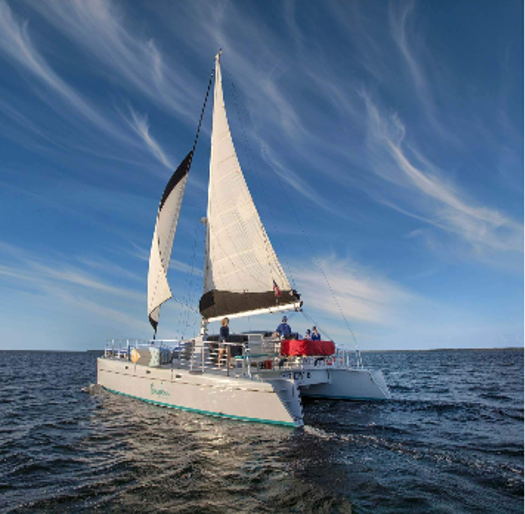 Sailing in Key Largo