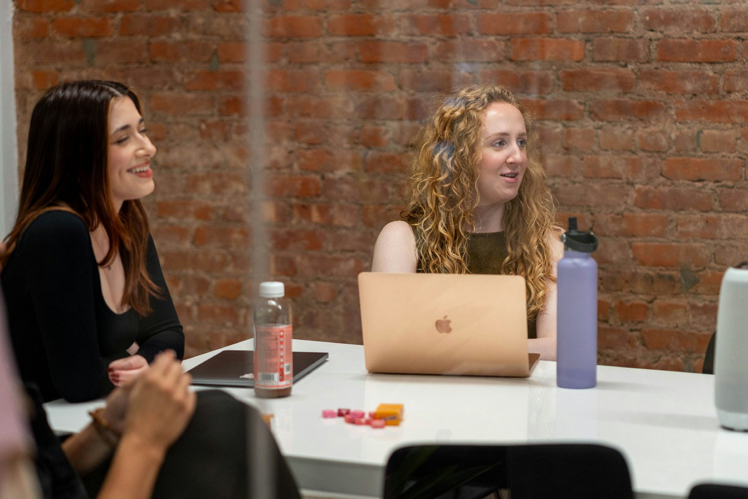 The PR Team brainstorming away!