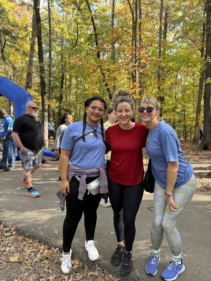 We care about and invest in the communities we serve. | Team Philly clinicians participating in the local NAMI walk.