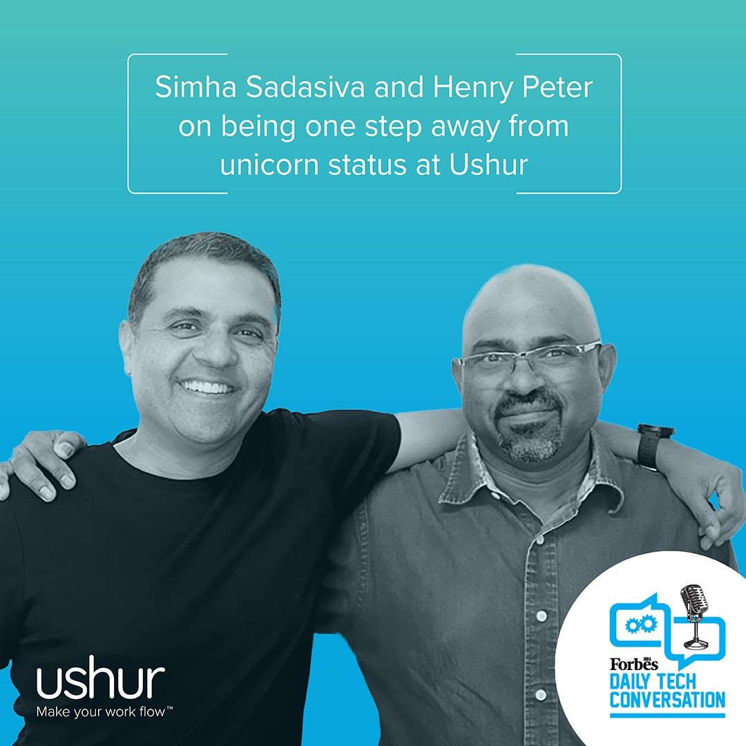 Ushur co-founders Simha and Henry
