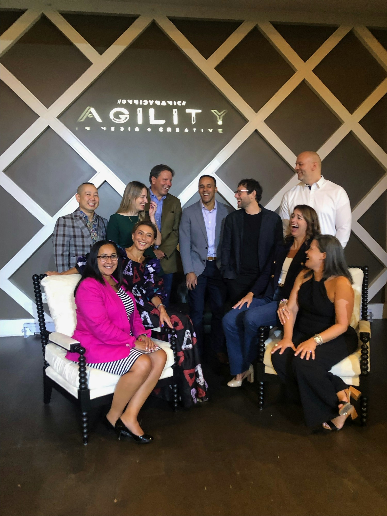Some of our executives at our first annual Agility event, “Omnidynamic: Agility in Media & Creative”