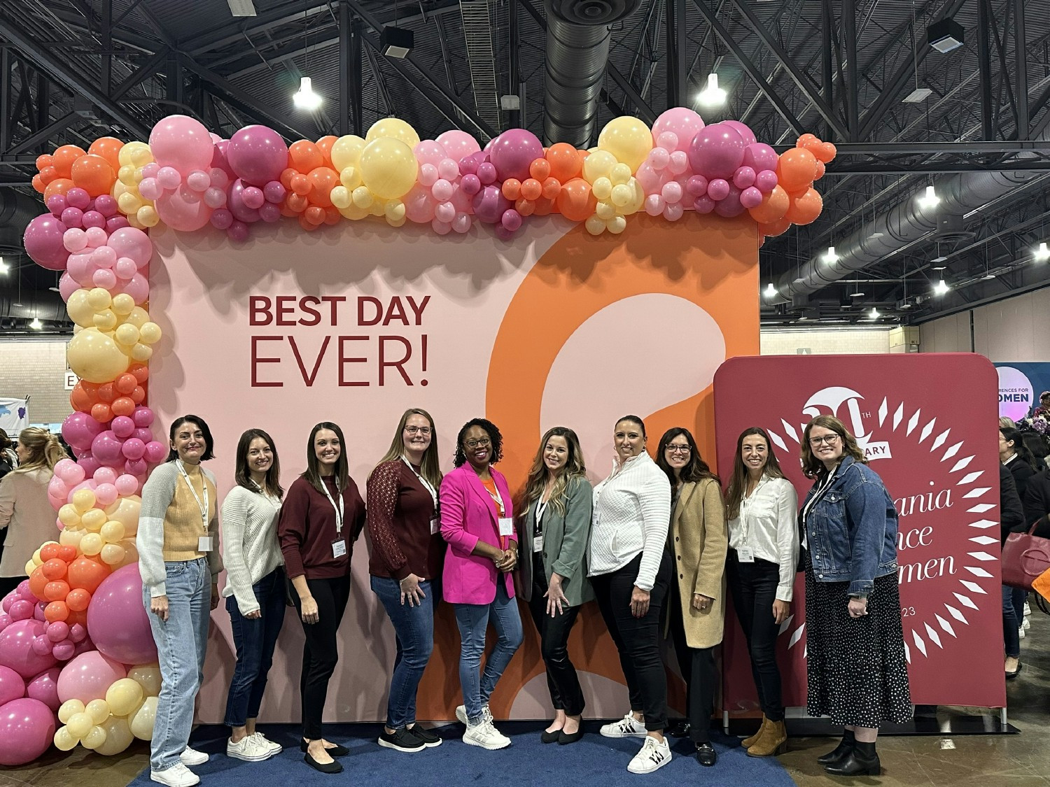 Our team at the Pennsylvania Conference for Women