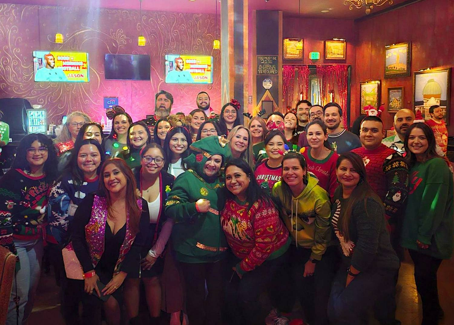 On St. Patrick's Day, our Houston team got together for dinner and a team-building activity at Escape the Room! 