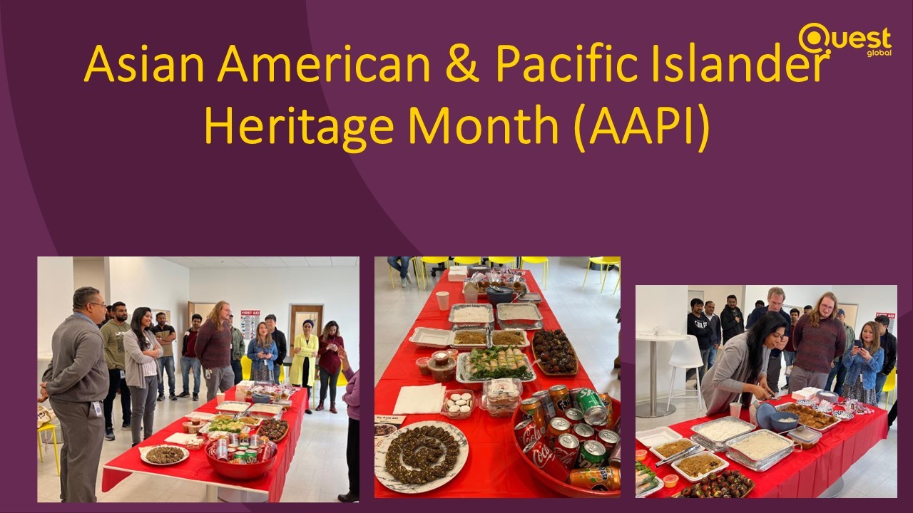 Taking the month of May to celebrate AAPI in our Sunnyvale office with a potluck of Asian cuisine
