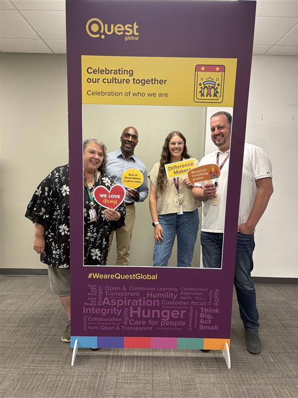 Culture month celebration at Quest Global