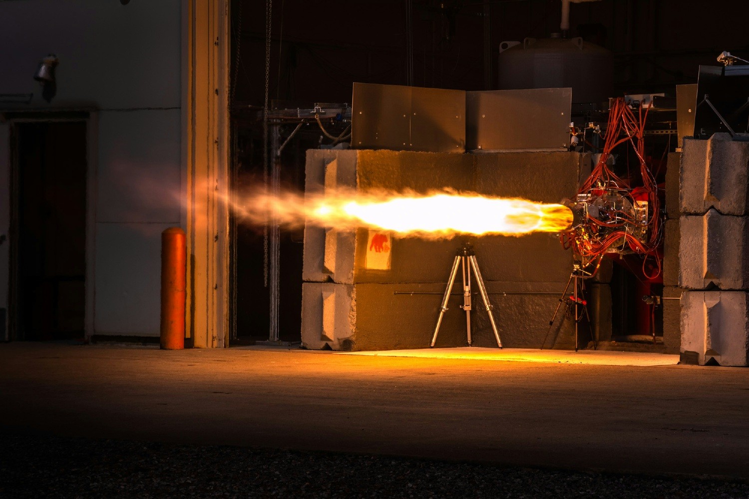 Ursa Major hot fire test.