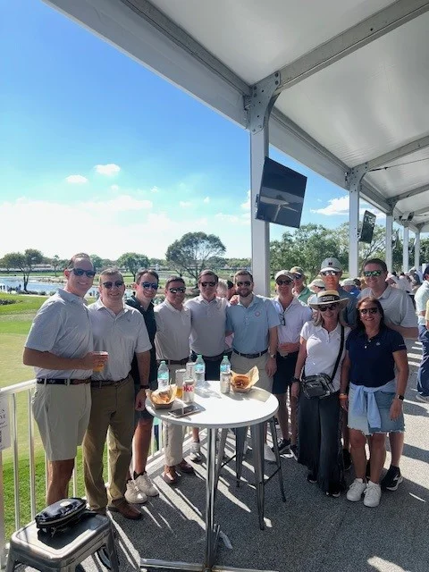We spent the workday networking and team building while attending the Cognizant Classic in the Palm Beaches PGA Tour.