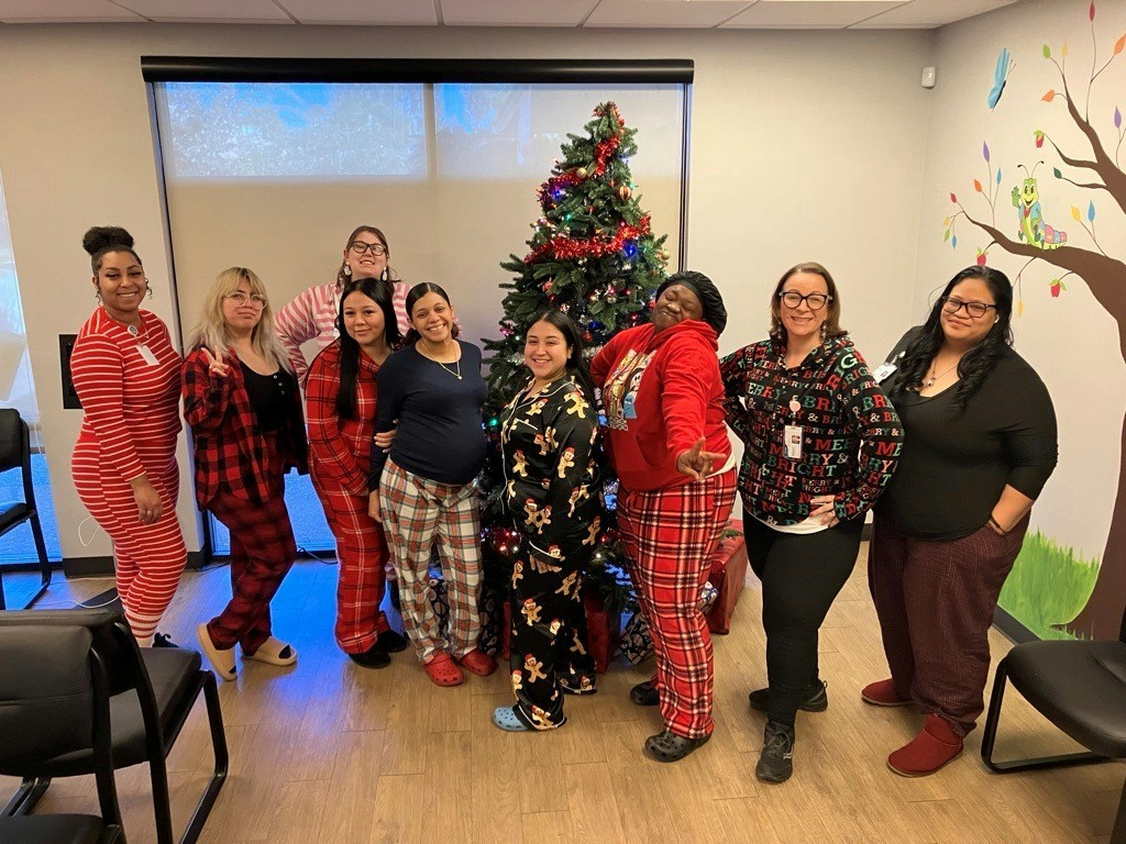Our clinic staff enjoying the holidays.