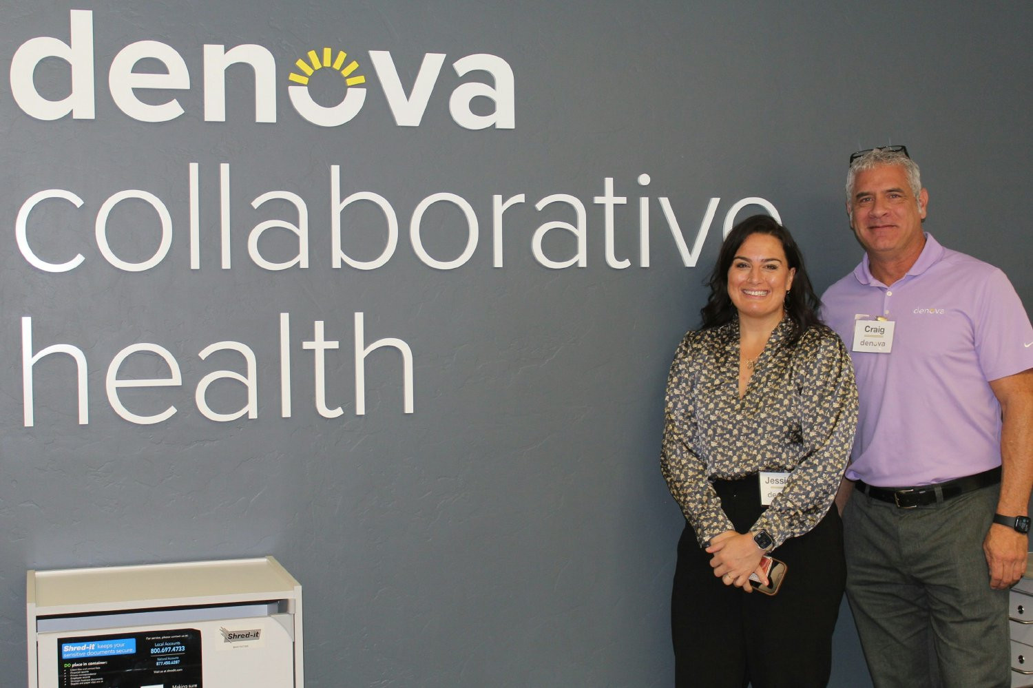CPO Craig LeBlanc and VP of Psychiatric Services - Tucson Grand Opening