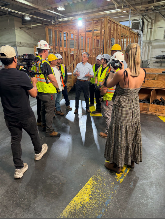 We were interviewed to explain how we keep our communities safet for a local school district project. 