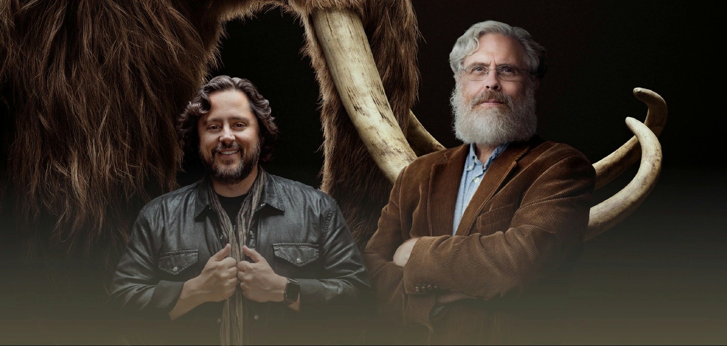 Colossal Co-founders: CEO Ben Lamm and Lead Genetics Advisor, Dr. George Church. 